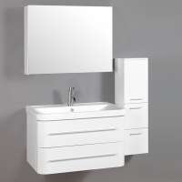 Beautiful Washing Cabinet , Hangzhou Waterproof Spanish Bathroom Vanity